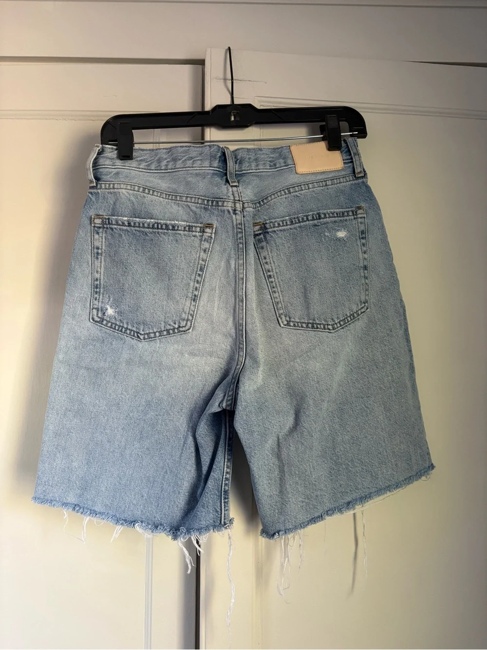 Everlane The Cheeky Long Organic Cotton Denim Short